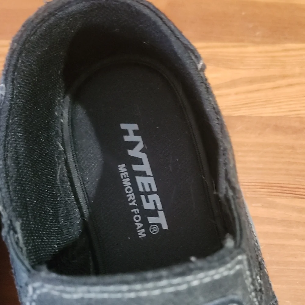 HYTEST Steel Toe Slip On Work Shoes 10.5 W